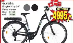 Harald Nyborg Aurelia Elcykel City 28'' tilbud