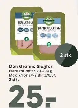 SPAR Den Grønne Slagter tilbud