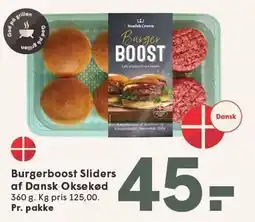 SPAR Burgerboost Sliders af Dansk Oksekød tilbud