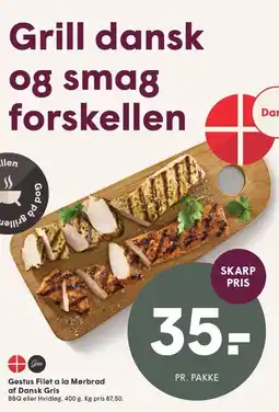 SPAR Gestus Filet a la Mørbrad af Dansk Gris tilbud