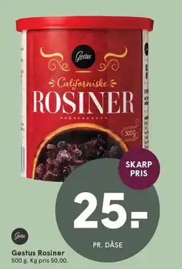 SPAR Gestus Rosiner tilbud