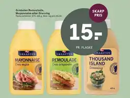 SPAR Graasten Remoulade, Mayonnaise eller Dressing tilbud