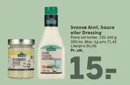 SPAR Svansø Aioli, Sauce eller Dressing tilbud