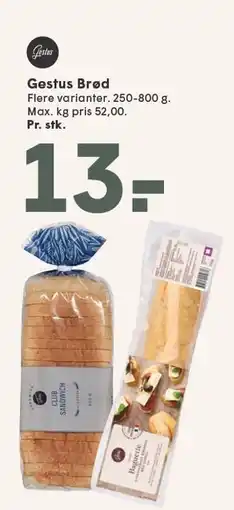 SPAR Gestus Brød tilbud