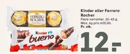 SPAR Kinder eller Ferrero Rocher tilbud
