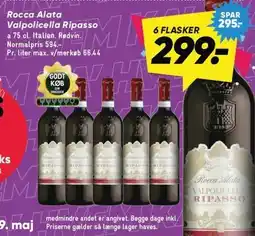 Bilka Rocca Alata Valpolicella Ripasso tilbud