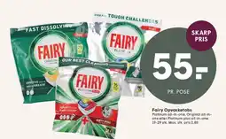 SPAR Fairy opvasketabs tilbud