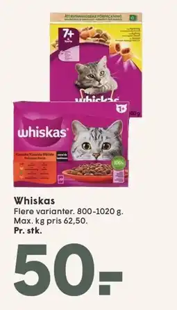 SPAR Whiskas tilbud