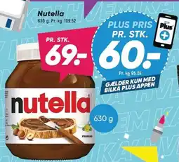 Bilka Nutella tilbud