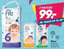 Bilka SALLING FRI Bleer tilbud