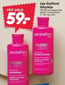 Bilka Lee Stafford hårpleje tilbud