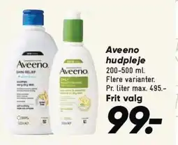 Bilka Aveeno hudpleje tilbud