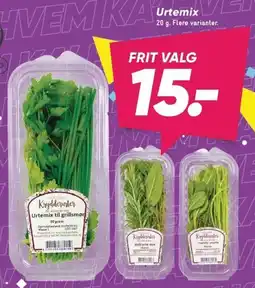 Bilka Urtemix tilbud