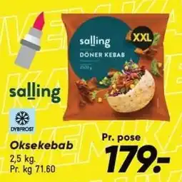 Bilka SALLING Oksekebab tilbud