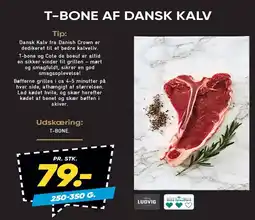 Bilka LUDVIG T-BONE AF DANSK KALV tilbud