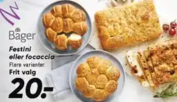 Bilka Festini eller focaccia tilbud