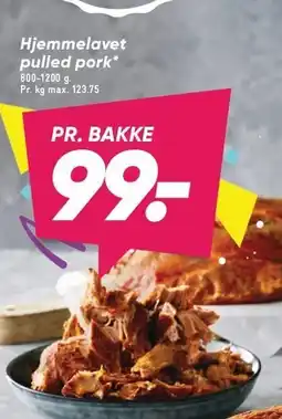 Bilka Hjemmelavet pulled pork tilbud