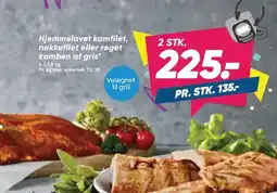 Bilka Hjemmelavet kamfilet, nakkefilet eller røget kamben af gris tilbud