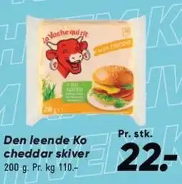 Bilka Den leende Ko cheddar skiver tilbud