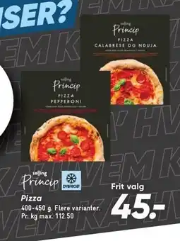 Bilka PRINCIP Pizza tilbud