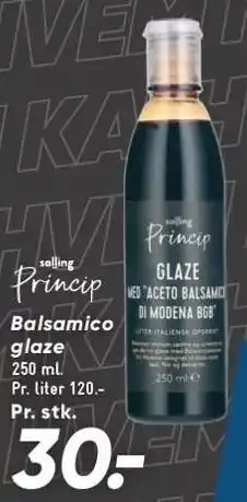 Bilka PRINCIP Balsamico glaze tilbud