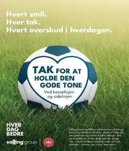 Bilka Hvert smil. Hver tak. Hvert overskud i hverdagen tilbud