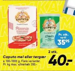 Bilka Caputo mel eller tørgær tilbud