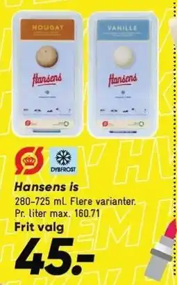 Bilka Hansens is tilbud