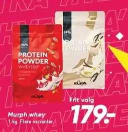 Bilka Murph whey tilbud