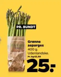 Grønne asparges