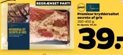 Netto Premieur kryddersaltet secreto af gris tilbud