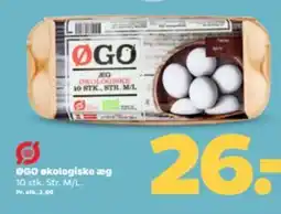 Netto ØGO økologiske æg tilbud
