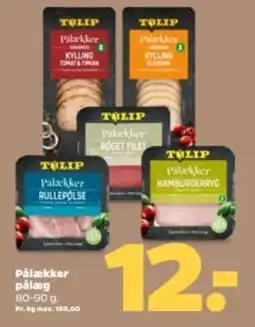 Netto TÜLIP Pålækker pålæg tilbud