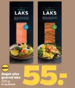Netto Roget eller gravad laks tilbud