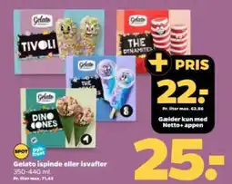 Netto Gelato ispinde eller isvafler tilbud