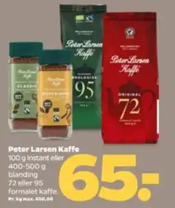 Netto Peter Larsen Kaffe tilbud