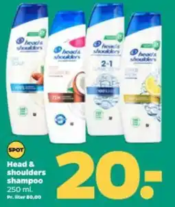 Netto Heads & shoulders shampoo tilbud
