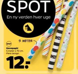 Netto Gavepapir tilbud