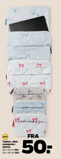 Netto Tablet- eller computer- sleeve tilbud