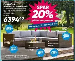 Bilka Pisa ekstra ryghynde tilbud