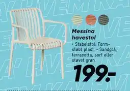 Bilka Messina havestol tilbud