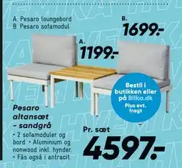 Bilka Pesaro loungebord tilbud