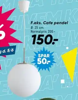 Bilka Cafe pendel tilbud