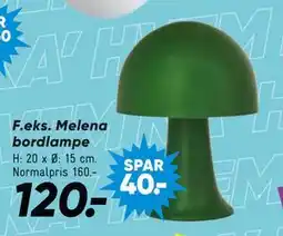 Bilka Melena bordlampe tilbud