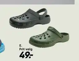 Bilka Clogs til dame eller herre tilbud