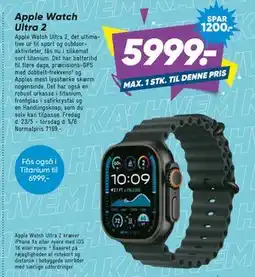 Bilka Apple Watch Ultra 2 tilbud