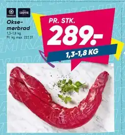 Bilka Oksemørbrad tilbud