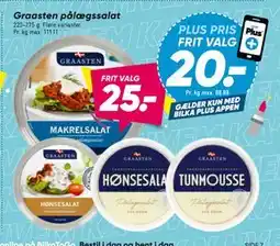 Bilka Graasten pålægssalat tilbud