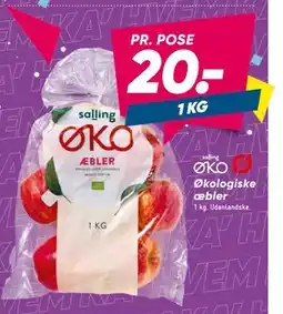 Bilka Økologiske æbler tilbud