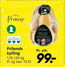 Bilka Frilands kylling tilbud